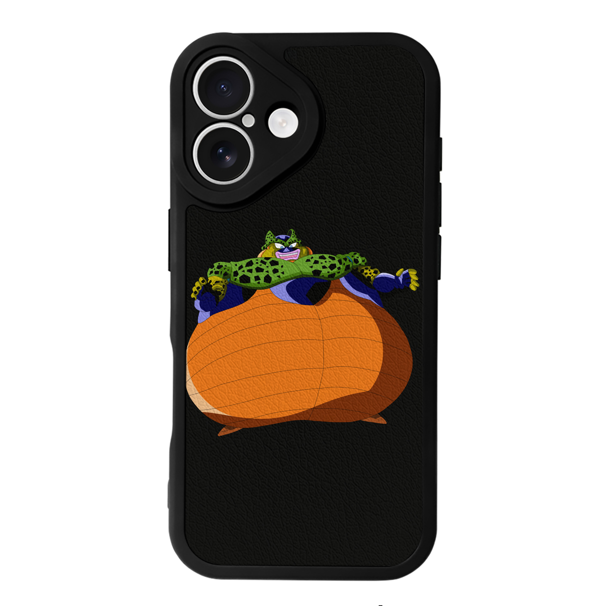 （画像用） ドラゴンボール セル DRAGON BALL Cell 【iPhone 16シリーズ対応】シリコンスマホケース（レザー調） 材質：シリコン